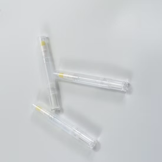 4ml Plastic Empty Twist Cosmetic Concealer Pen with Air Cushion Applicator
