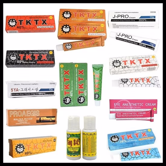 Tktx-Tattoo -Care Cream 40% Makeup Eyebrow Lip Eyeliner Piercing Operation Tattooing Body-Art 10g Cream