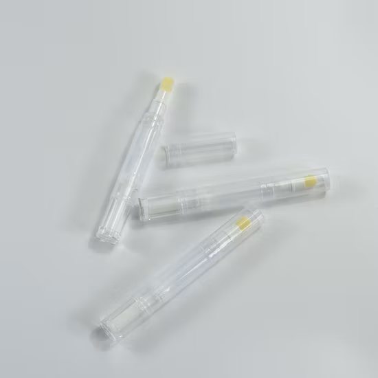 4ml Plastic Empty Twist Cosmetic Concealer Pen with Air Cushion Applicator