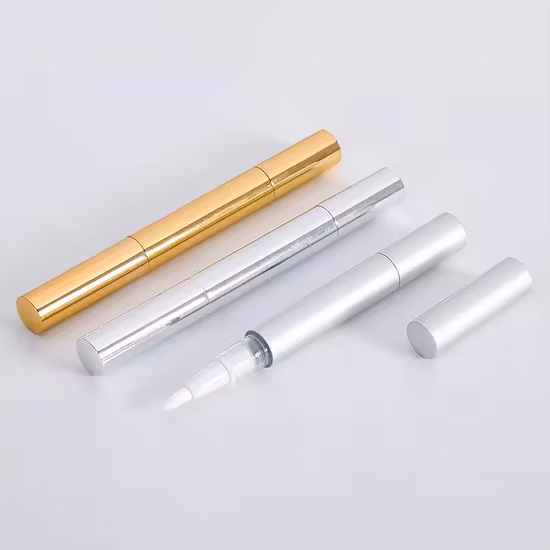 Graceful 2ml 4ml Empty Cuticle Serum Oil Nail Polish Twist Pen with Brush Lip Gloss Concealer Cosmetic Package