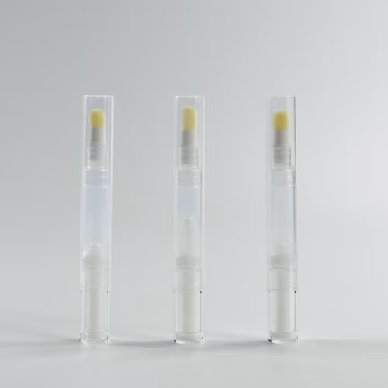 4ml Plastic Empty Twist Cosmetic Concealer Pen with Air Cushion Applicator