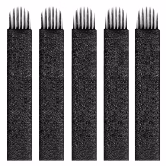Permanent Makeup Eyebrow Tattoo Blade Microblading Needle
