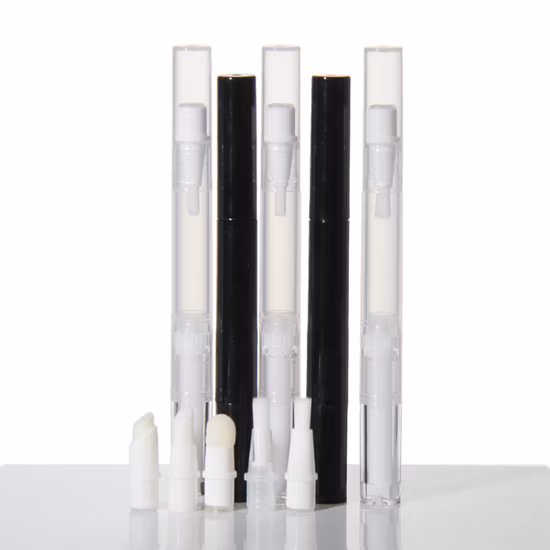 Custom Logo 2ml 4ml 5ml Plastic Concealer Twist Pen with Brush Applicator