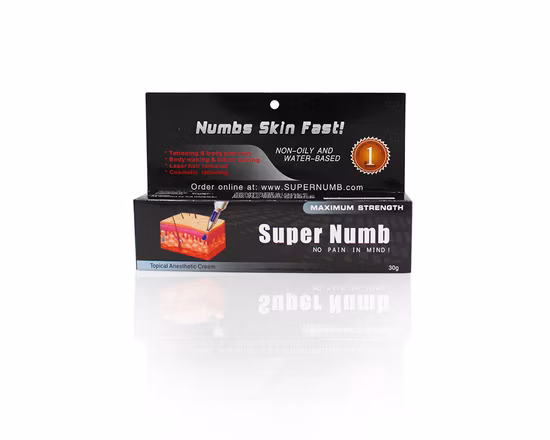 Cosmetics Super Topical Numb for Cream Tattoo Eyebrows